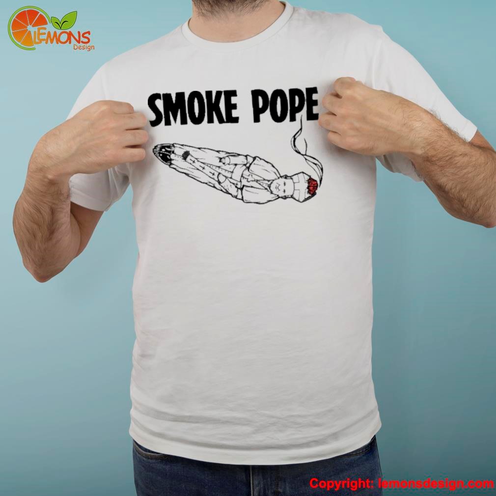 Smoke pope crewneck fall shirt
