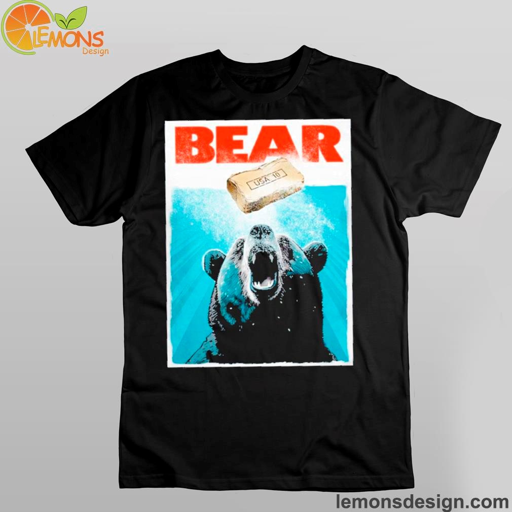 Bear angry usa 10 shirt