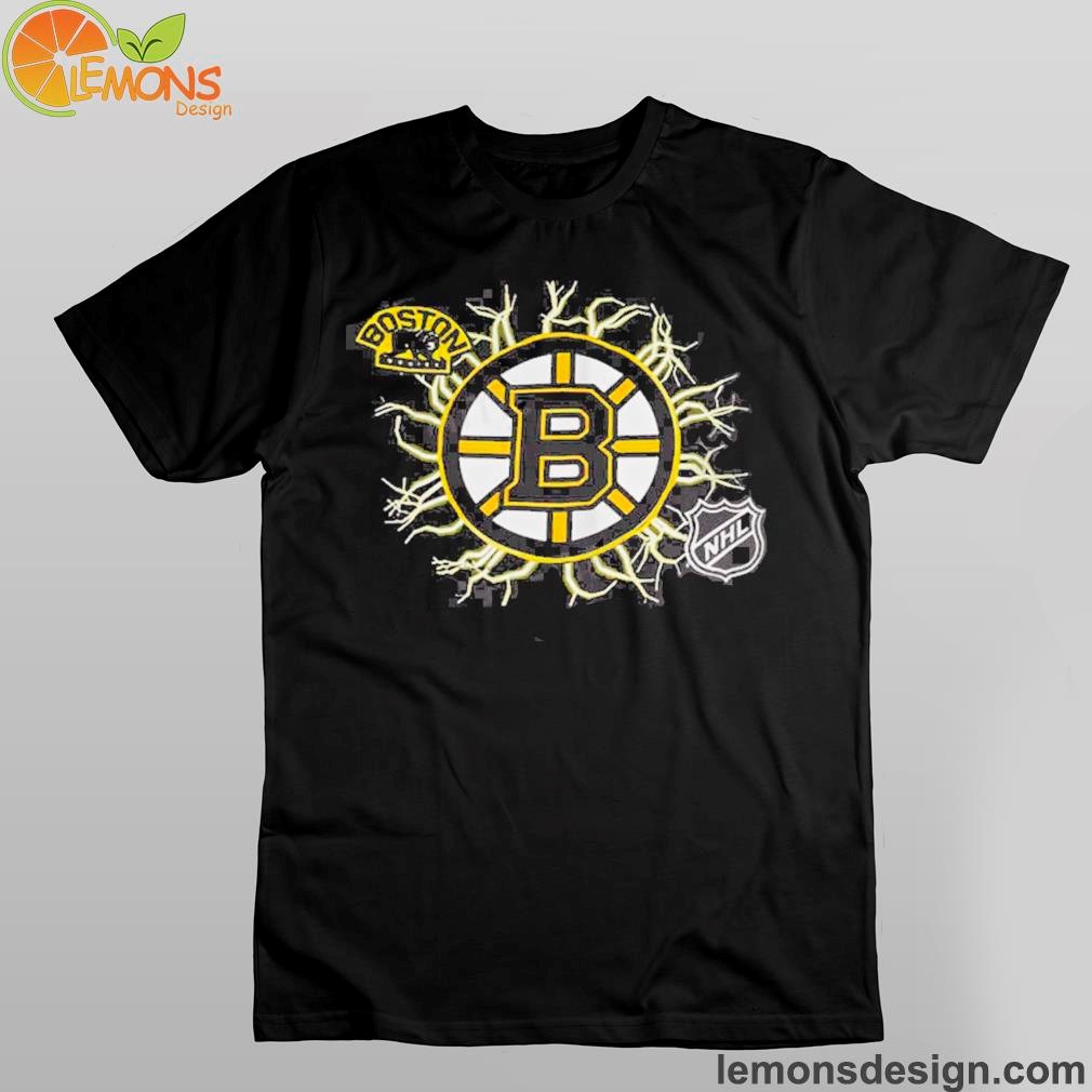 Boston Bruins lightning strike nhl Bruins shirt