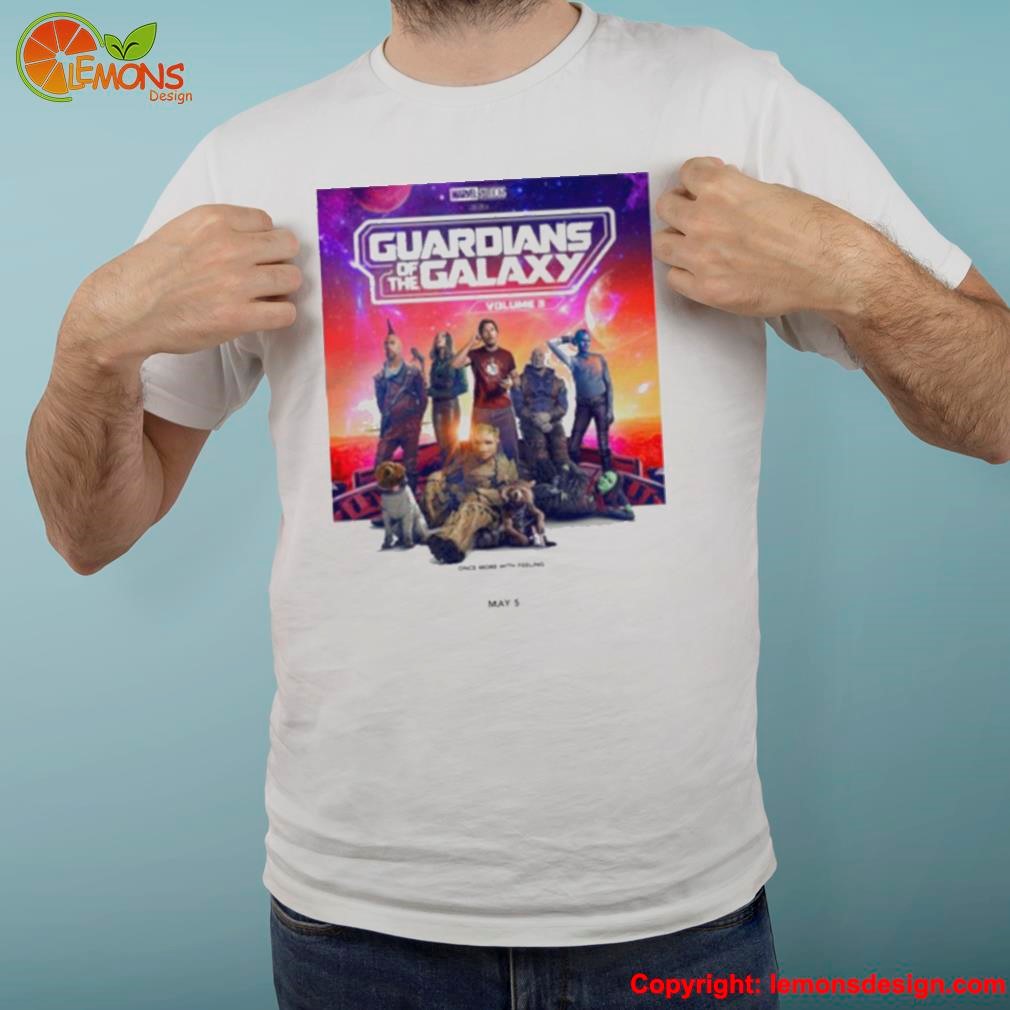 Guardians of the galaxy volume 3 may 5 2023 shirt