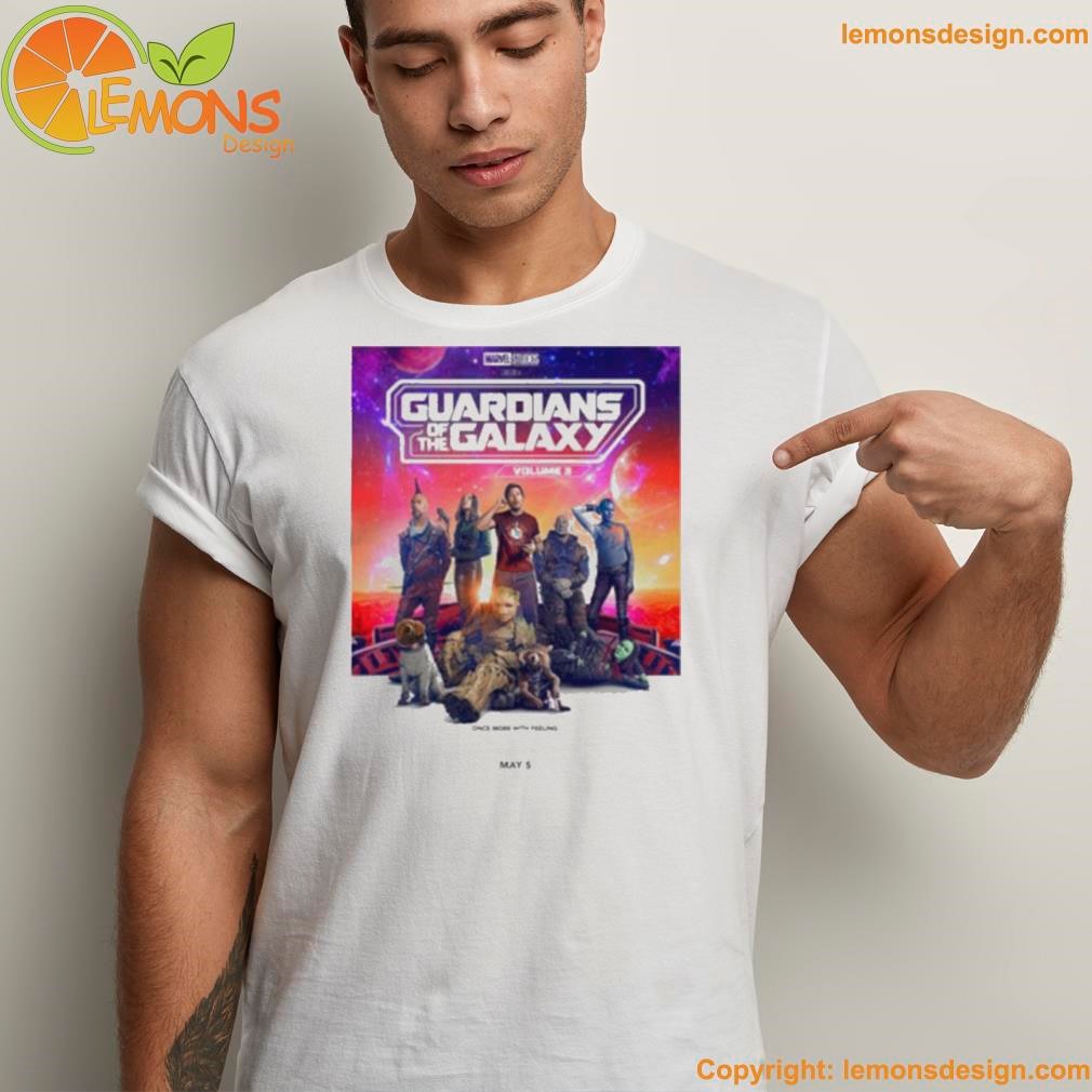 Guardians of the galaxy volume 3 may 5 2023 shirt unisex men tee shirt.jpg