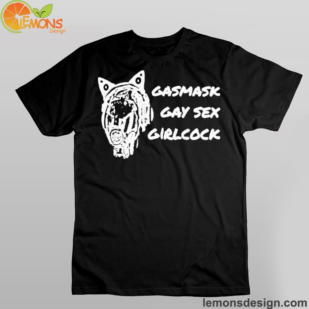 Joel Mayer gasmask gay sex girlcock shirt