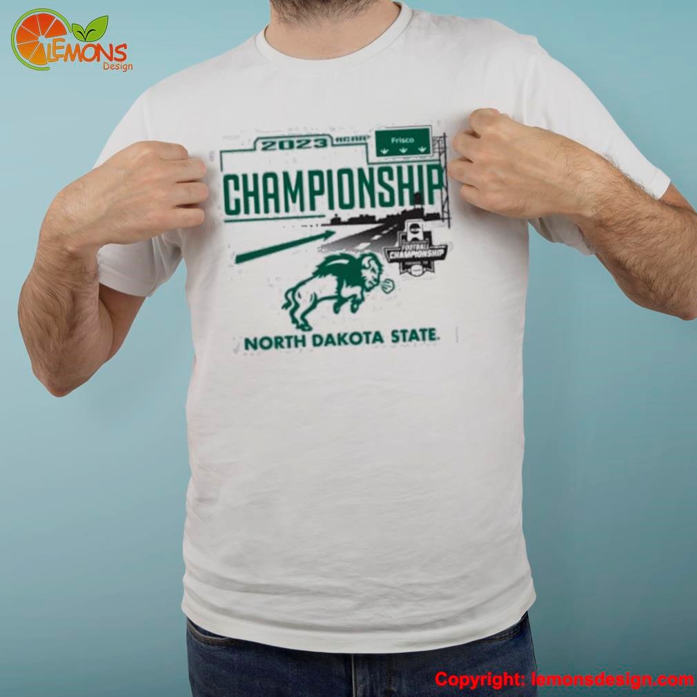 Logo North Dakota State University 2022-23 fcs national championship shirt