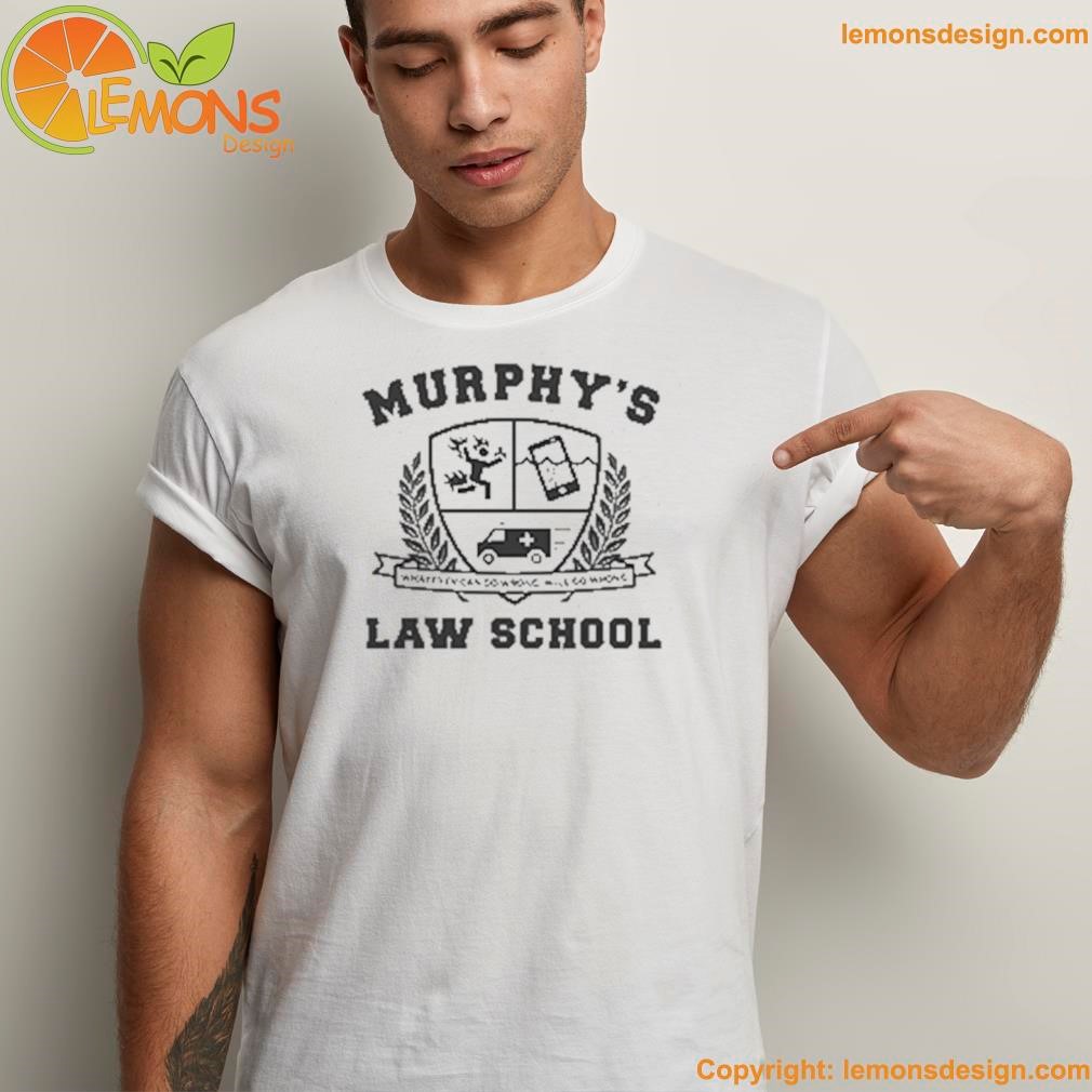 Murphy's law school iI shirt unisex men tee shirt.jpg