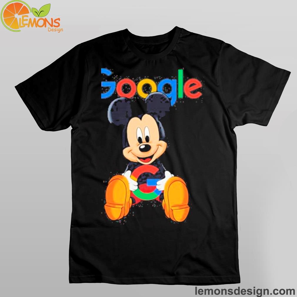 Official Mickey google logo shirt