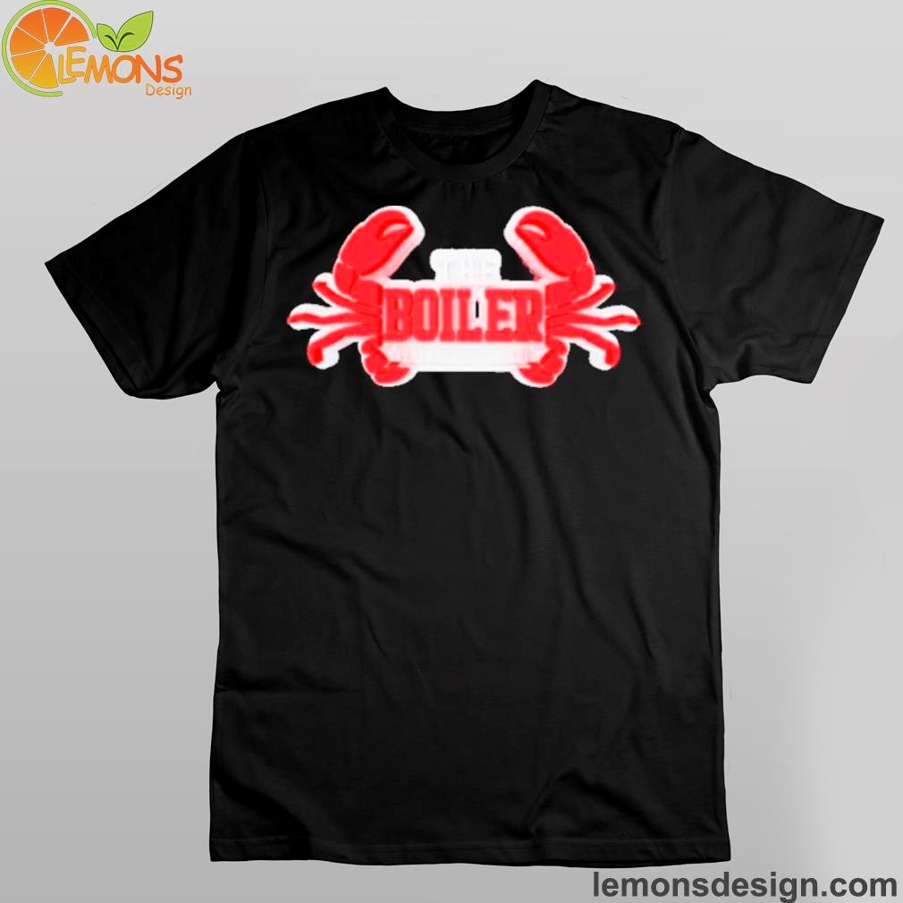 Official crab the boiler seafood and crab boil shirt