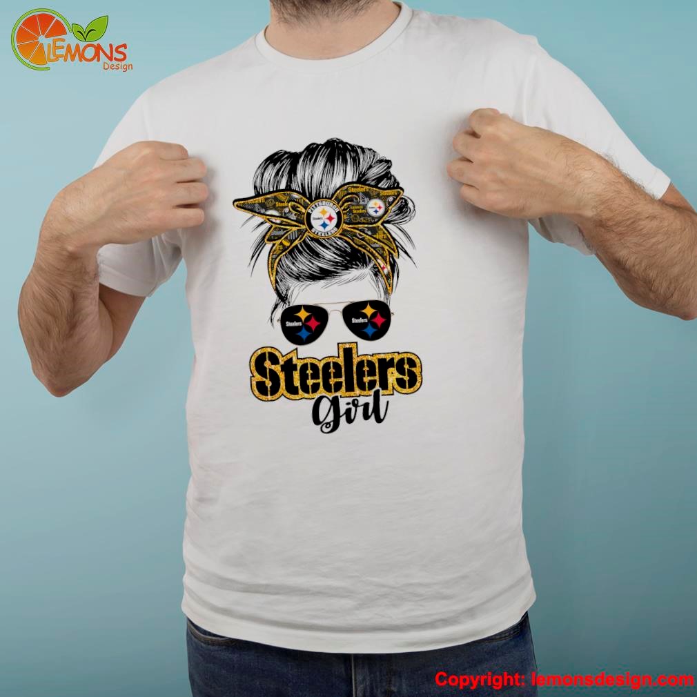 Pittsburgh Steelers logo Steelers girl shirt