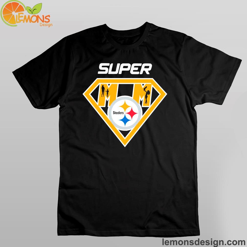 Pittsburgh Steelers logo super mother and son shirt