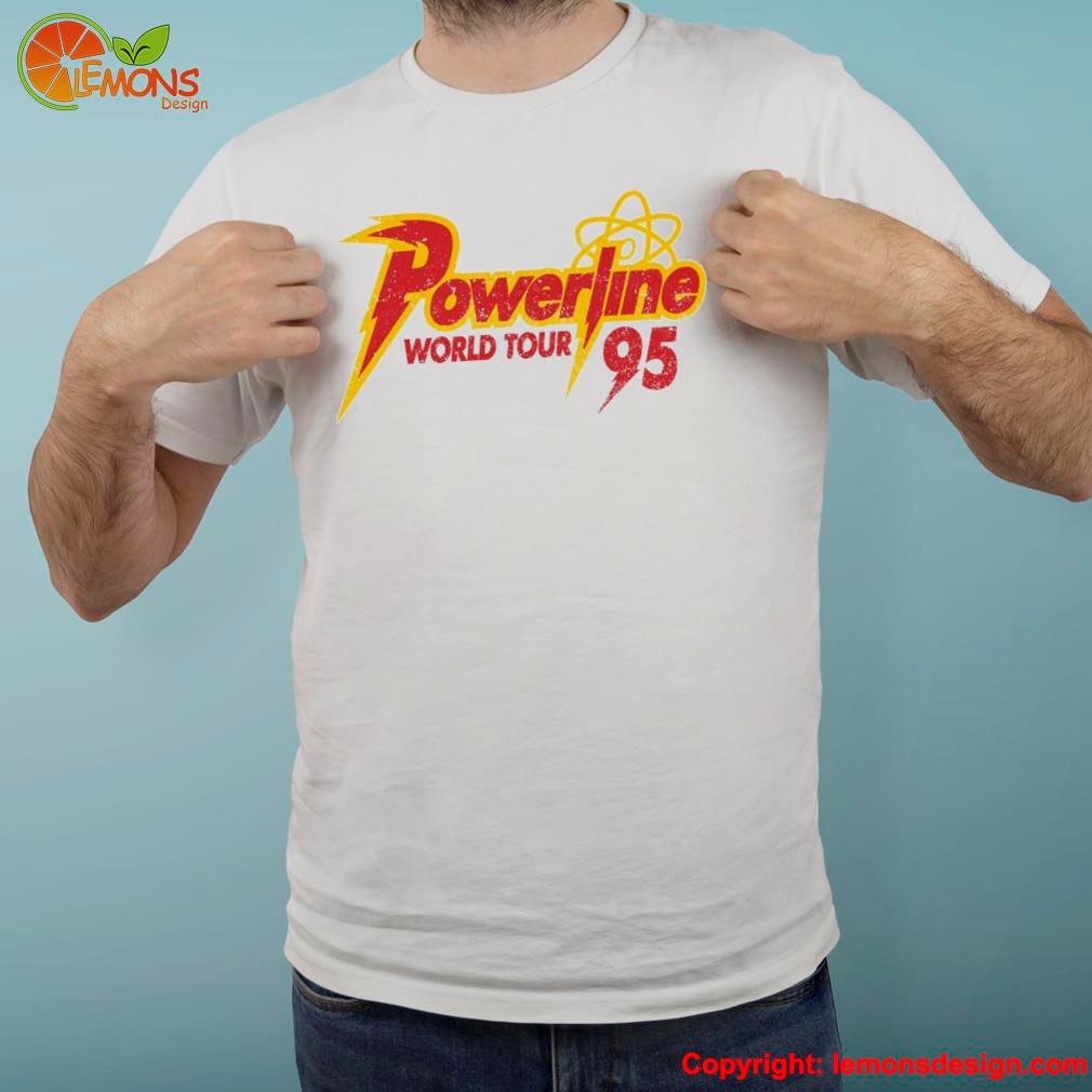 Powerline world tour 95 shirt
