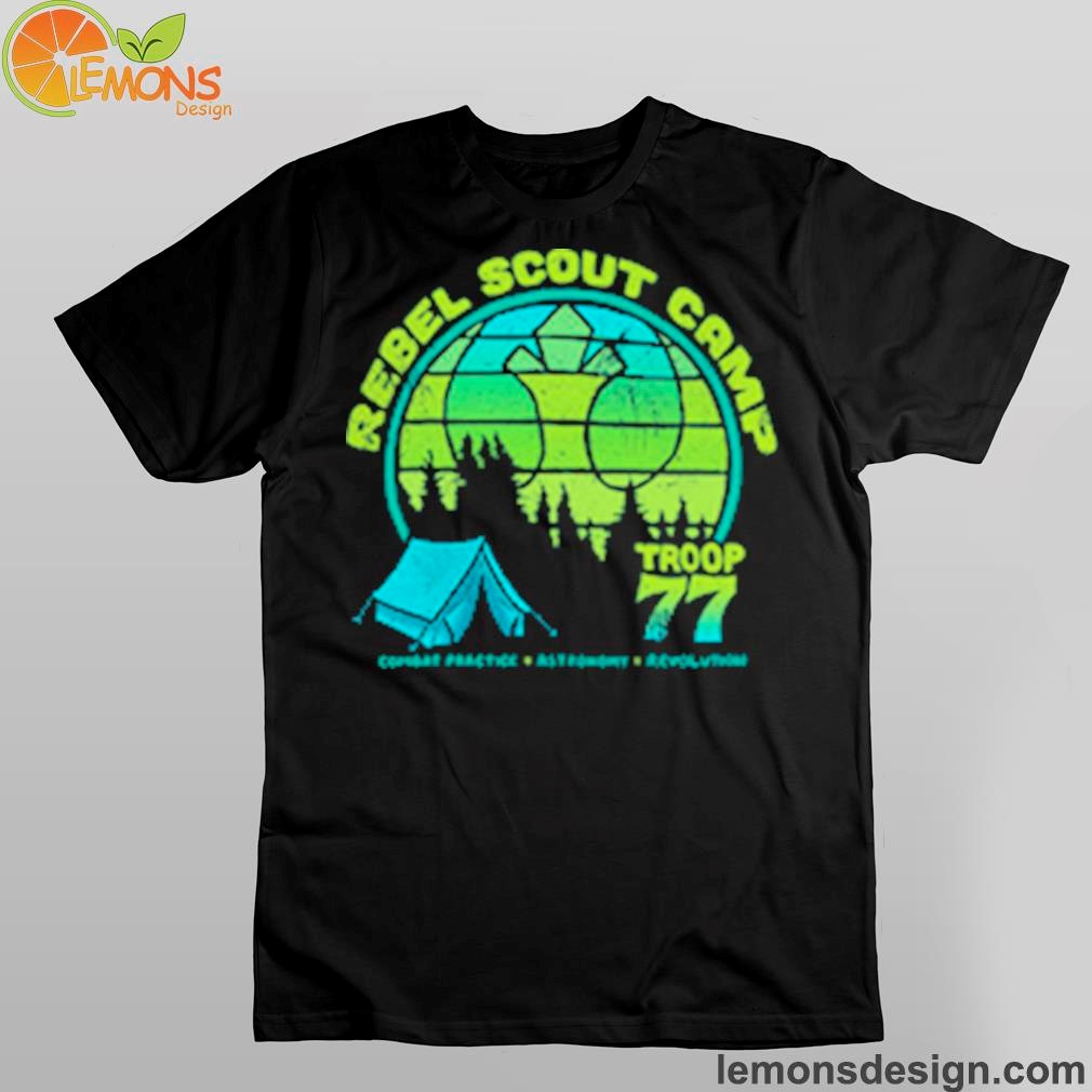 Rebel scout camp shirt
