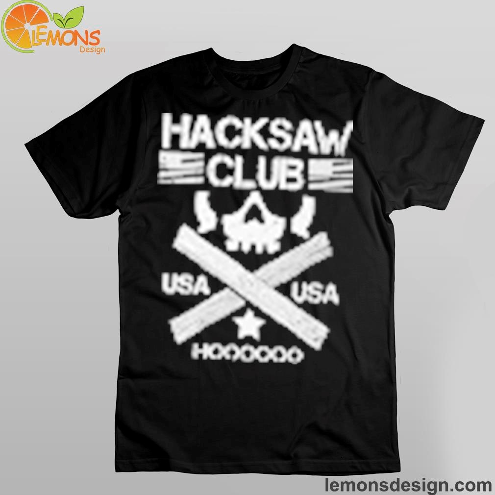 Skull hacksaw club shirt