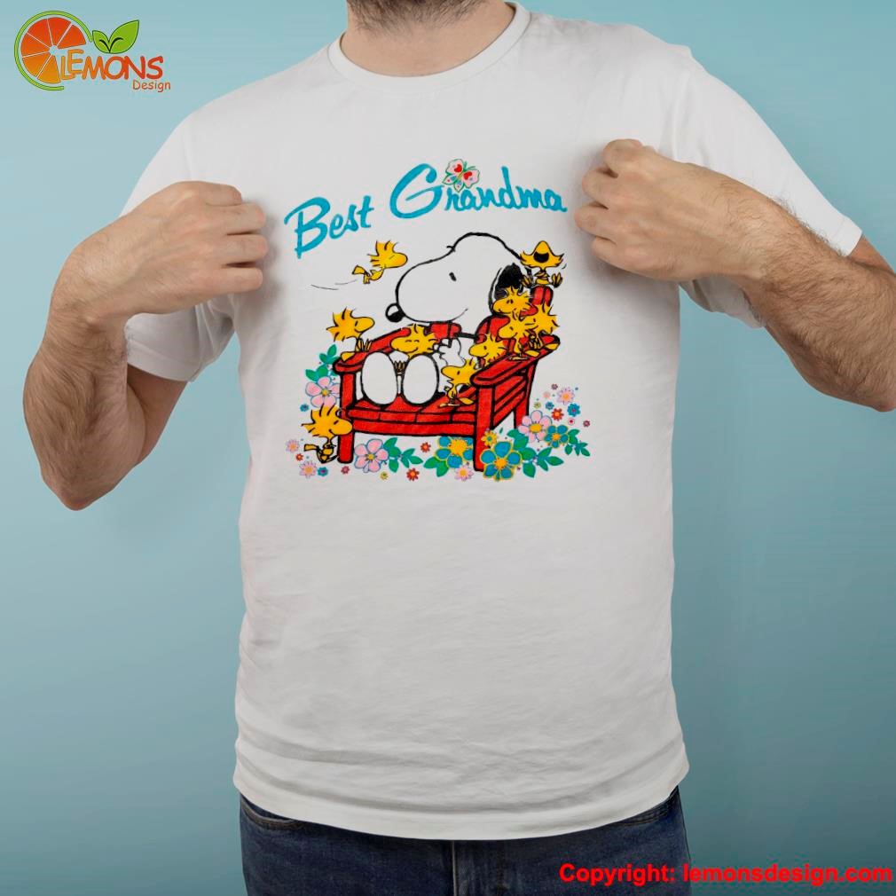 Snoopy best grandma shirt