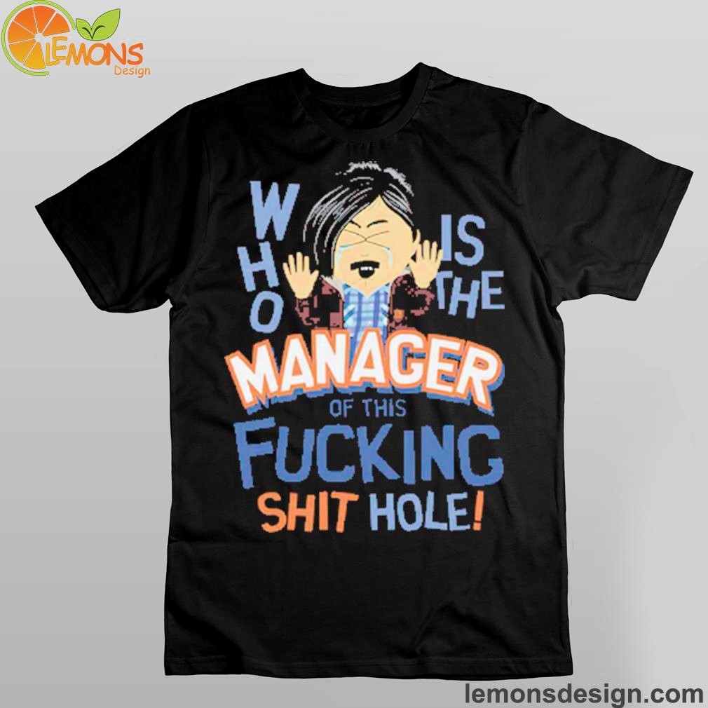 South park randy who is the manager short sleeve shirt
