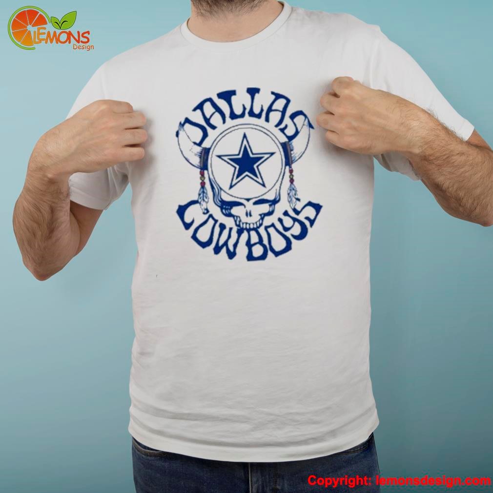 Star and skull homage Dallas Cowboys shirt