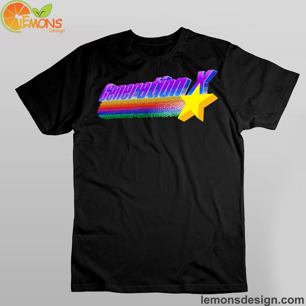 Stars and rainbows generation x shirt
