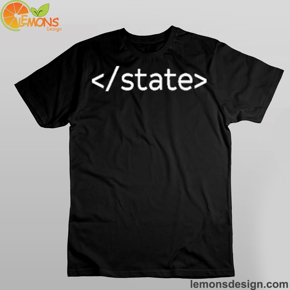State special characters shirt