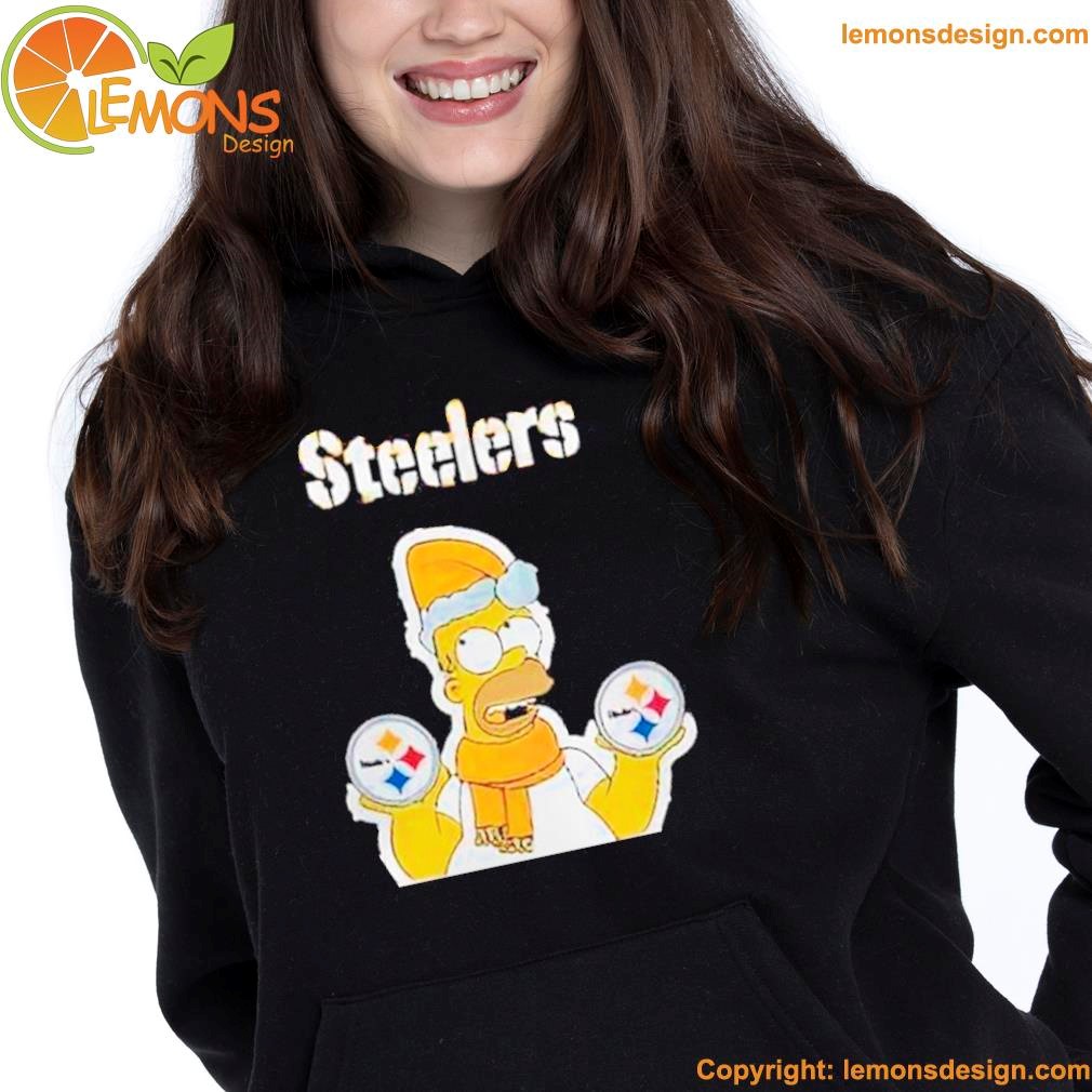 Steelers Christmas homer simpson Pittsburgh Steelers shirt hoodie.jpg