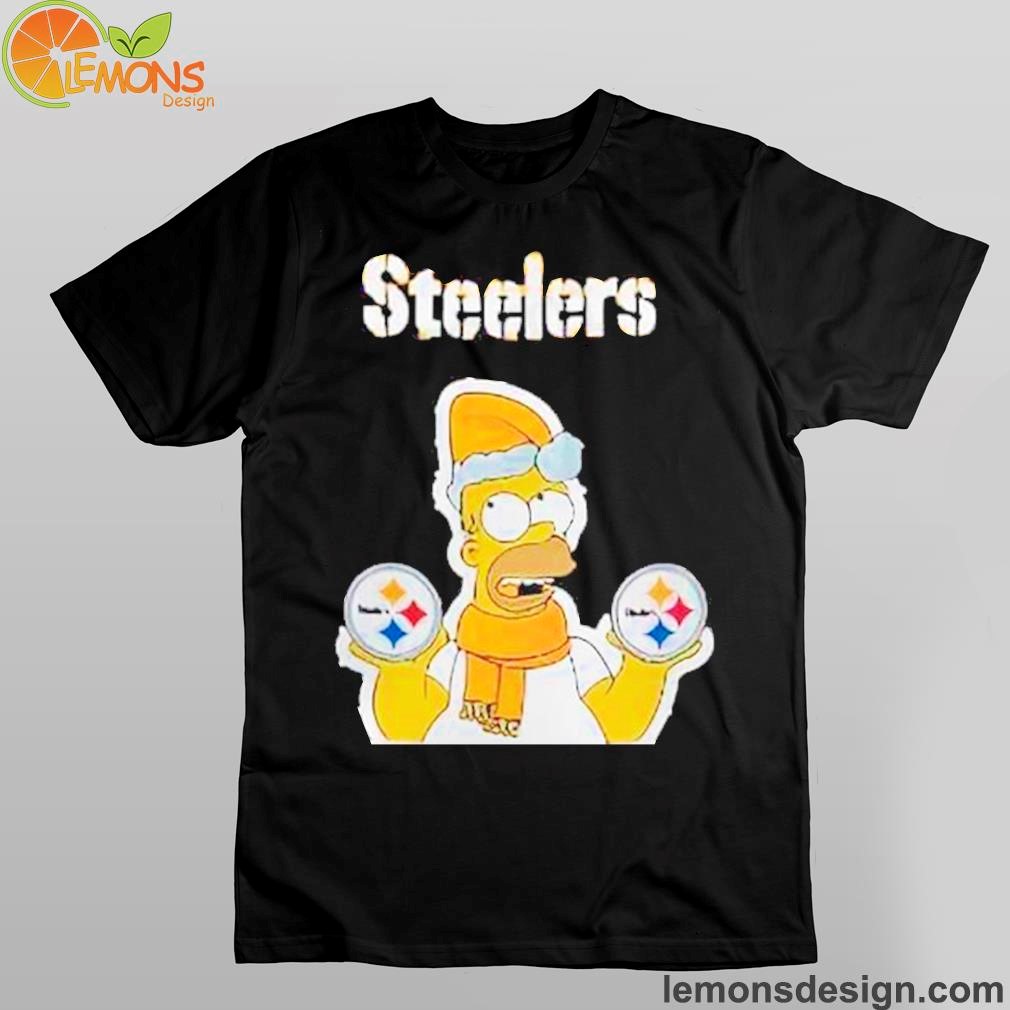 Steelers Christmas homer simpson Pittsburgh Steelers shirt