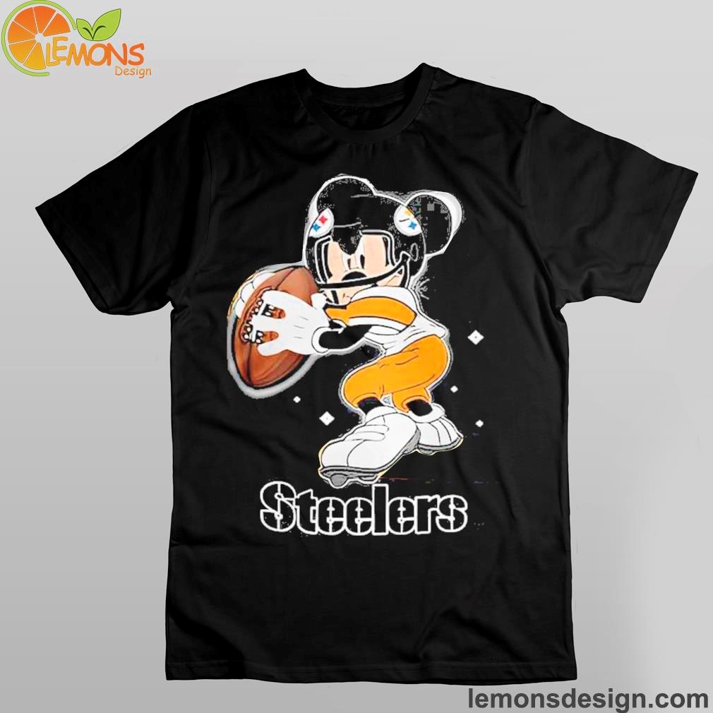 Steelers Christmas mickey mouse Football player Pittsburgh Steelers shirt