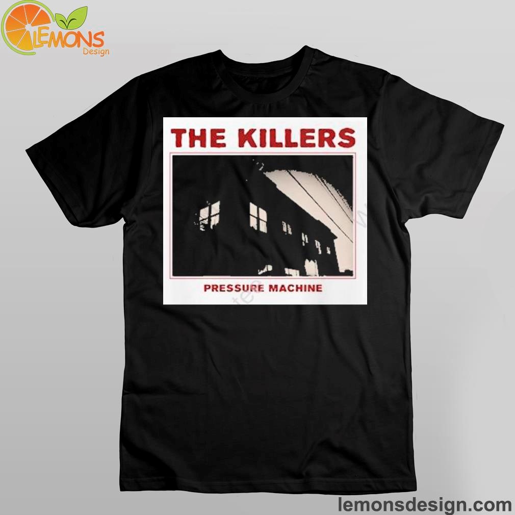 The killers music merch pressure machine photo shirt