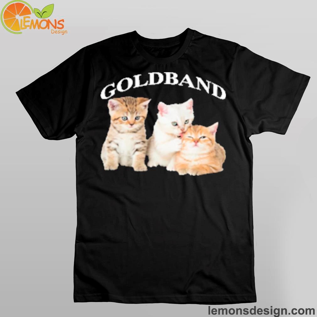 Three cats goldband shirt