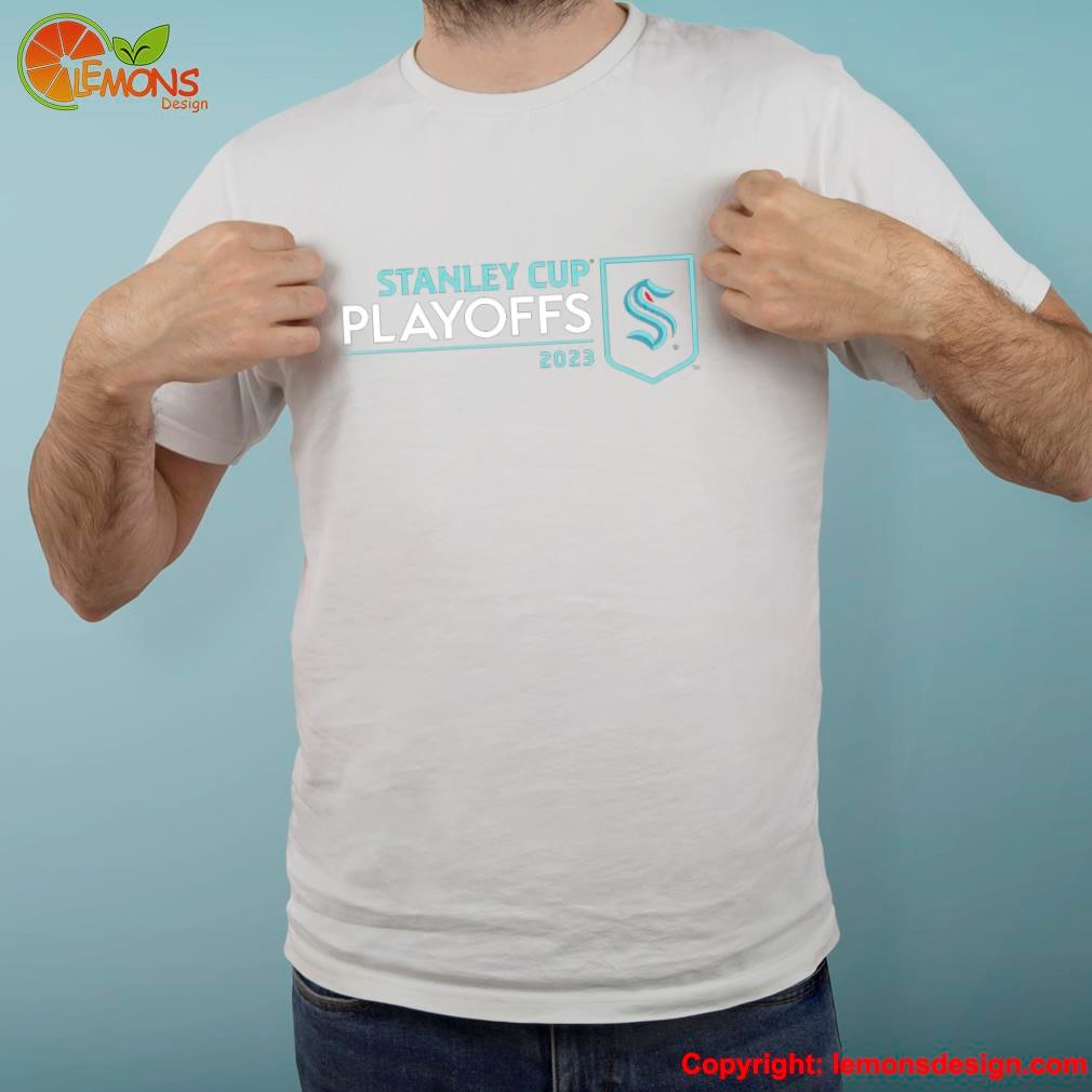 Official stanley cup playoffs 2023 Seattle kraken logo shirt