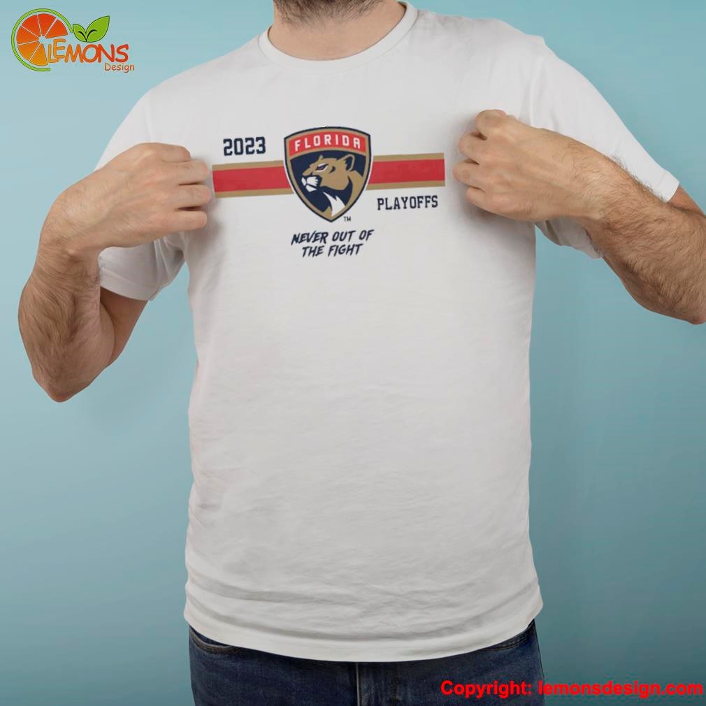 Florida panthers 2023 stanley cup playoff away crest clothing logo shirt