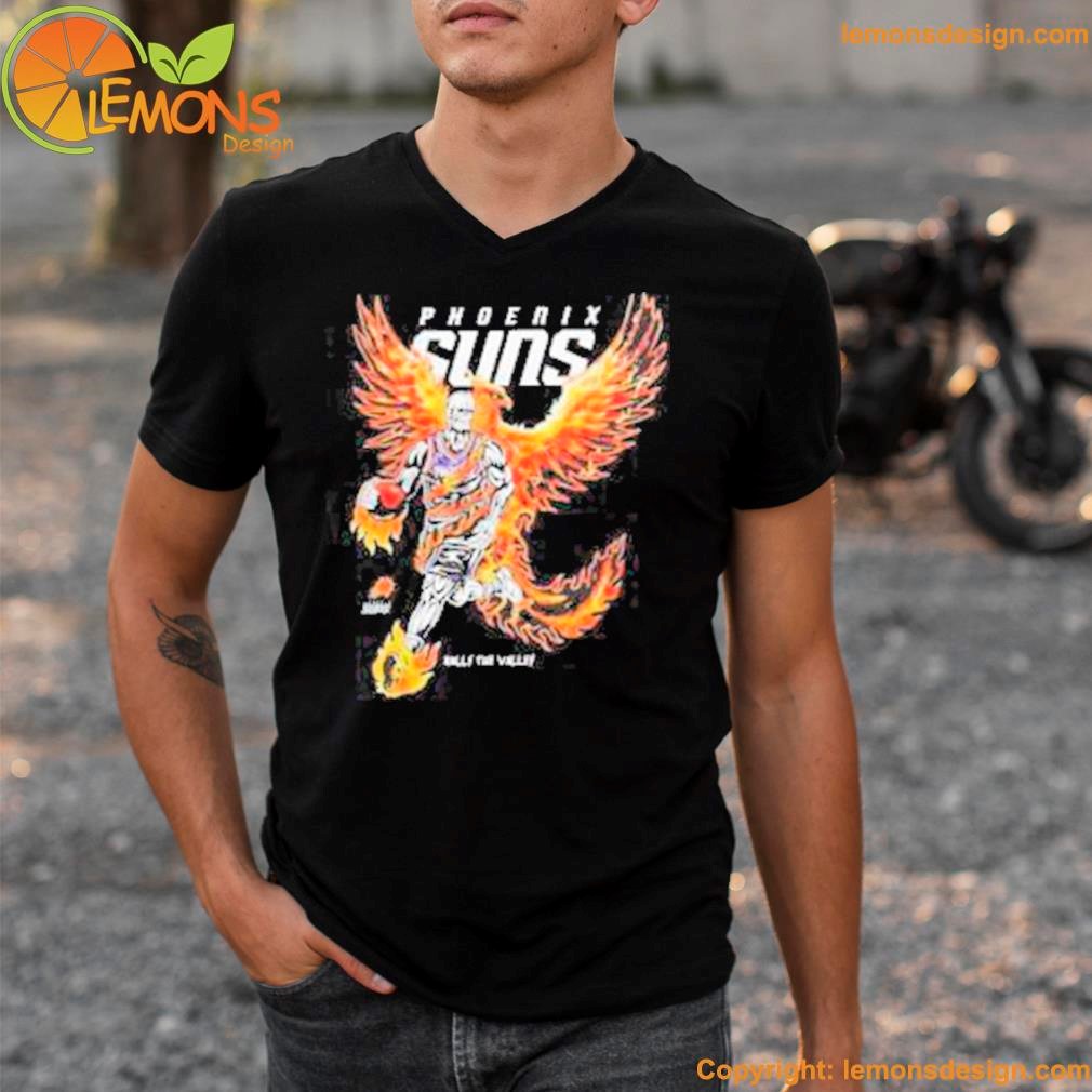 phoenix suns t shirt the valley