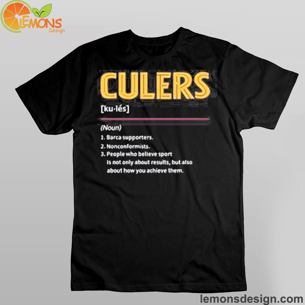 Top culers definition 2023 shirt