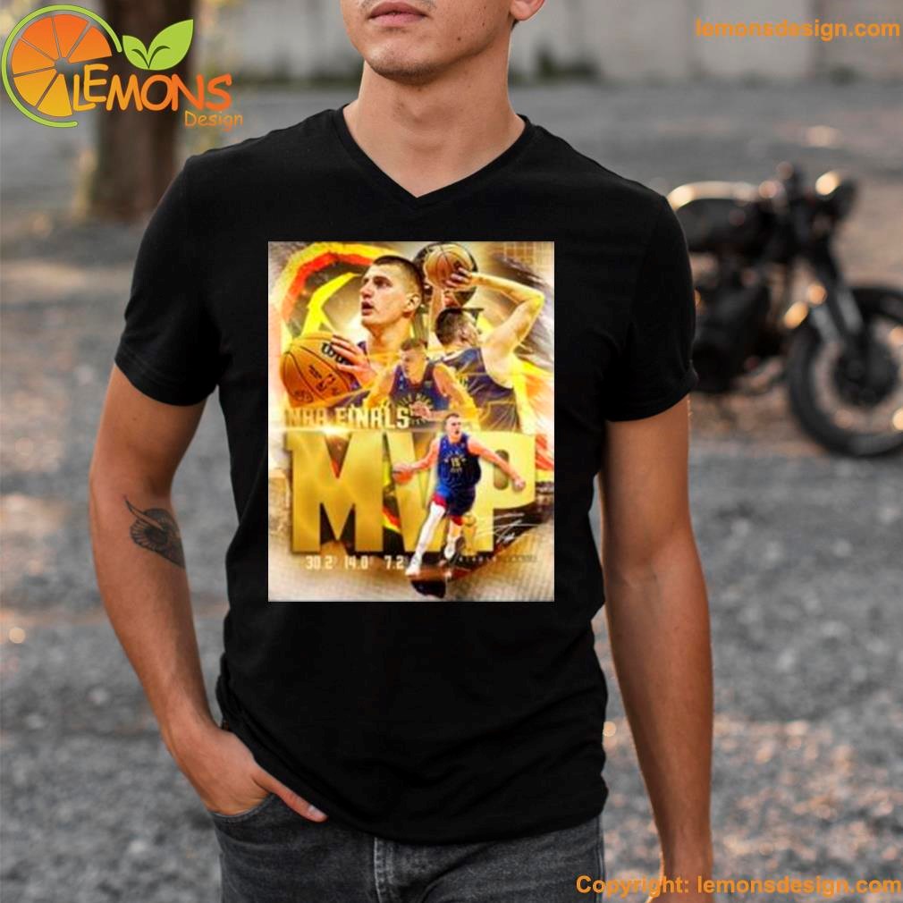 Denver Nuggets Nikola Jokic Nba Champs Finals Mvp Art Shirt