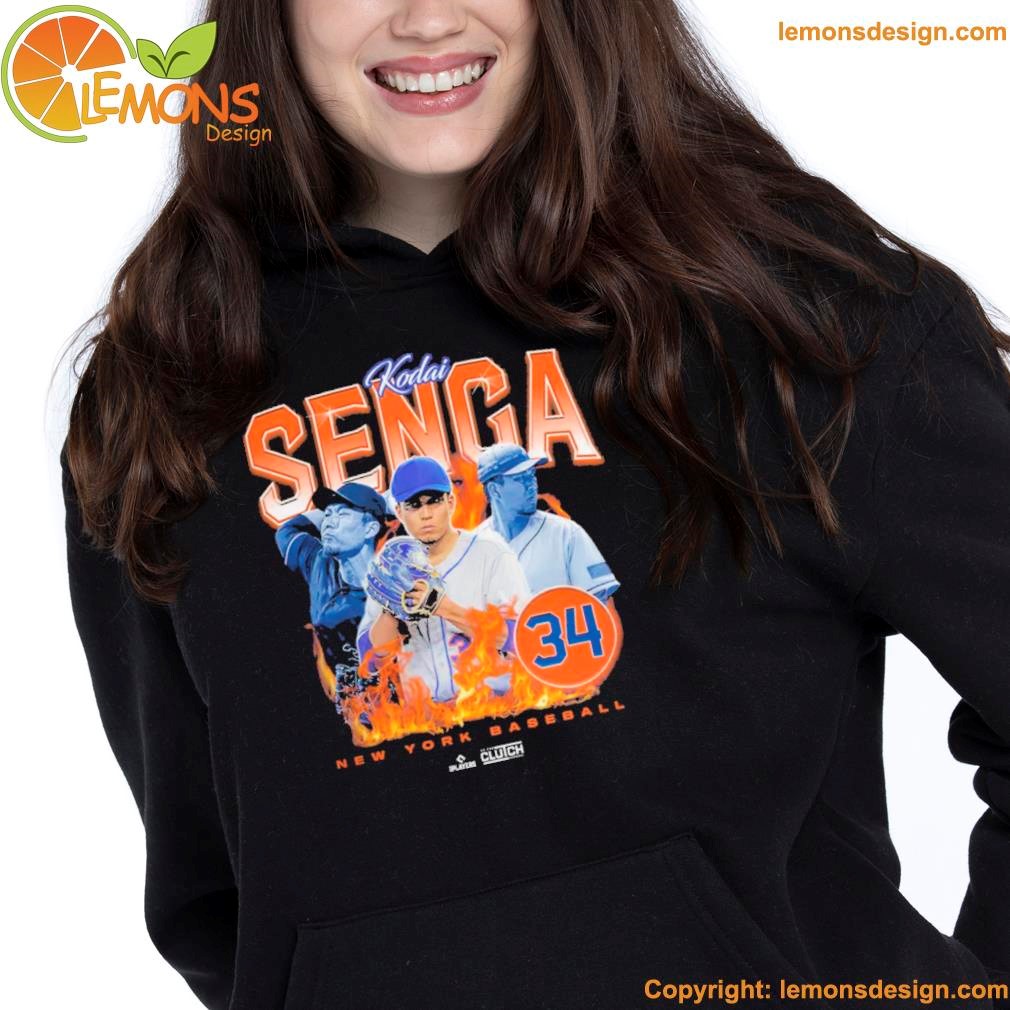 Number 34 New York Baseball MLBPA Queens-Brooklyn Kodai Senga 90s Retro  Shirt, hoodie, longsleeve, sweater