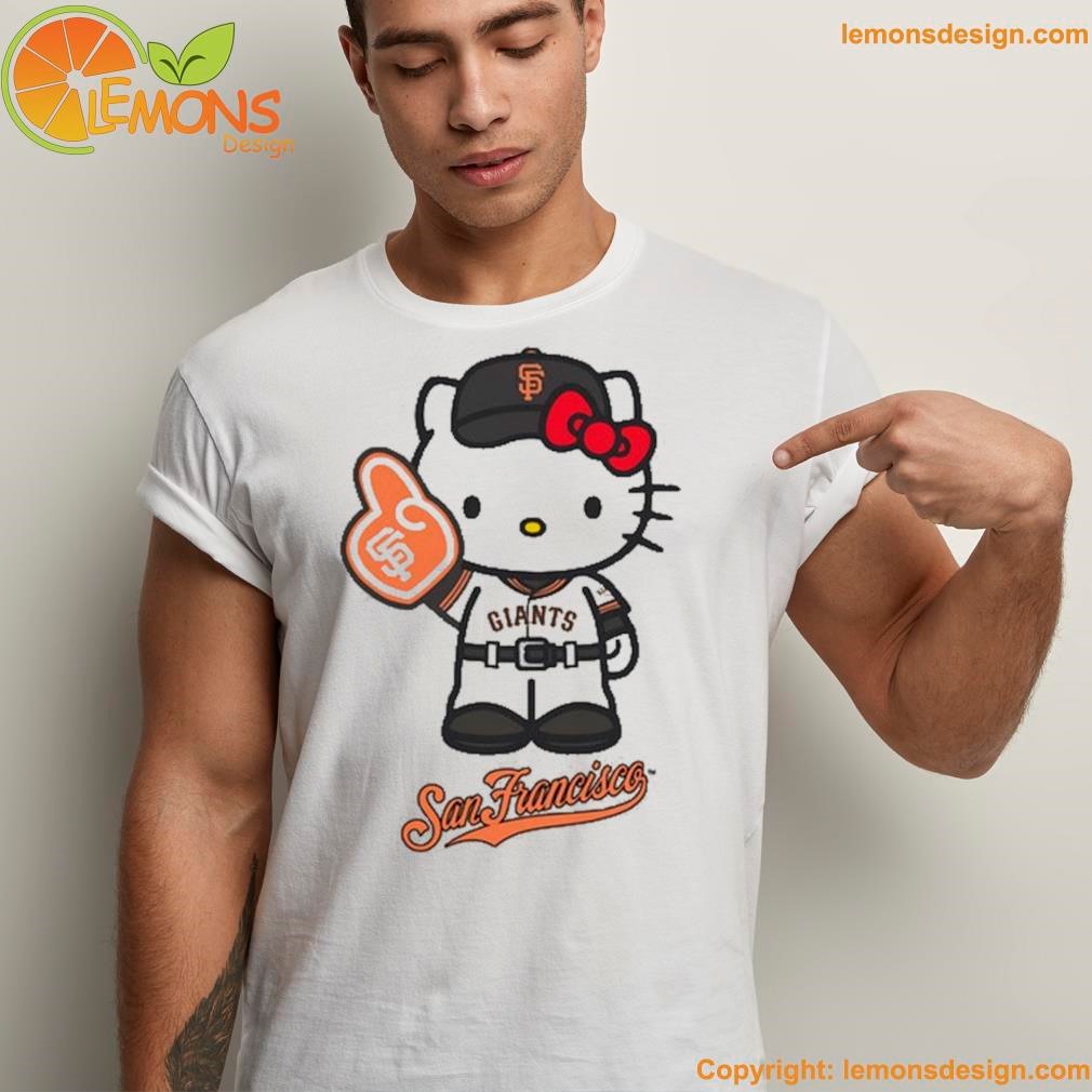 Official Logo Sf Giants Hello Kitty t-shirt, hoodie, longsleeve
