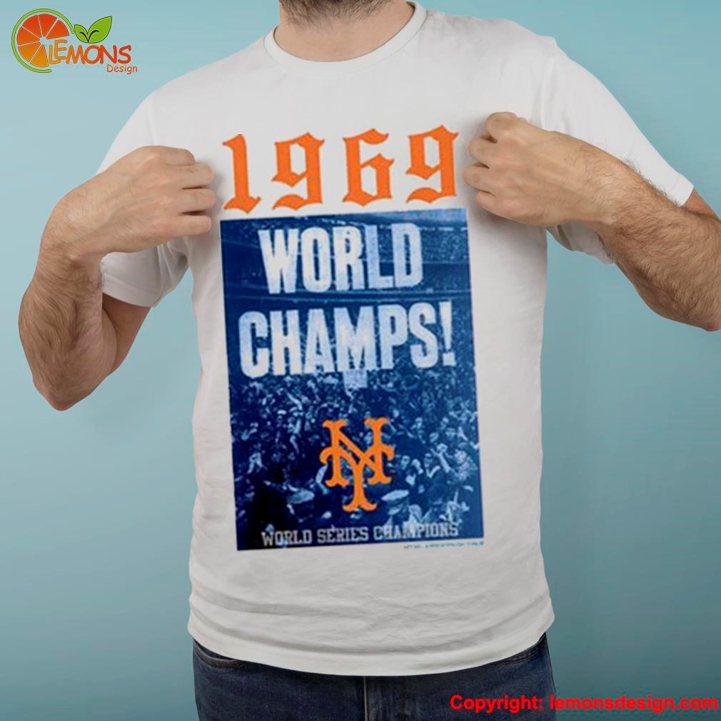 Official New York Mets Mitchell & Ness White 1969 World Series