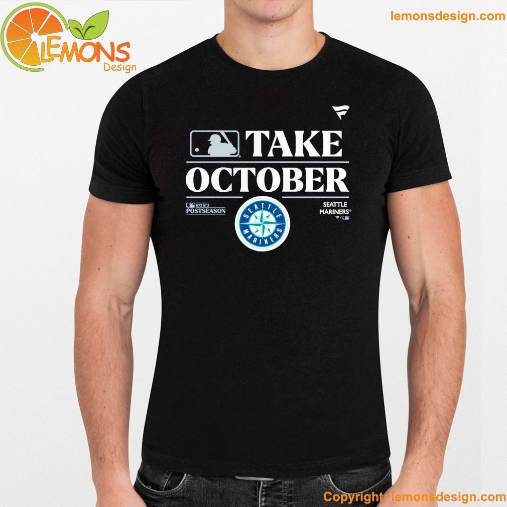 seattle mariners october rise t shirt