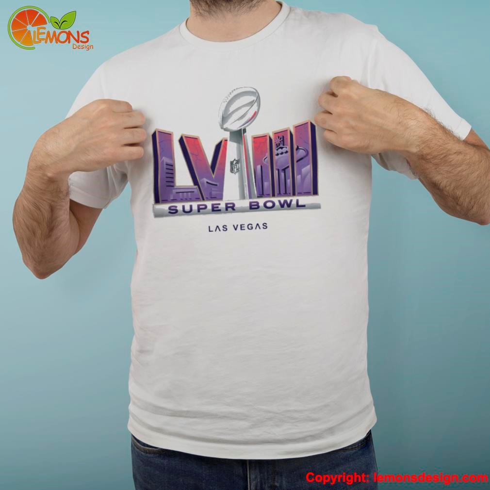 HOT NEW - The Super Bowl LVIII Las Vegas Logo 2024 Football Unisex