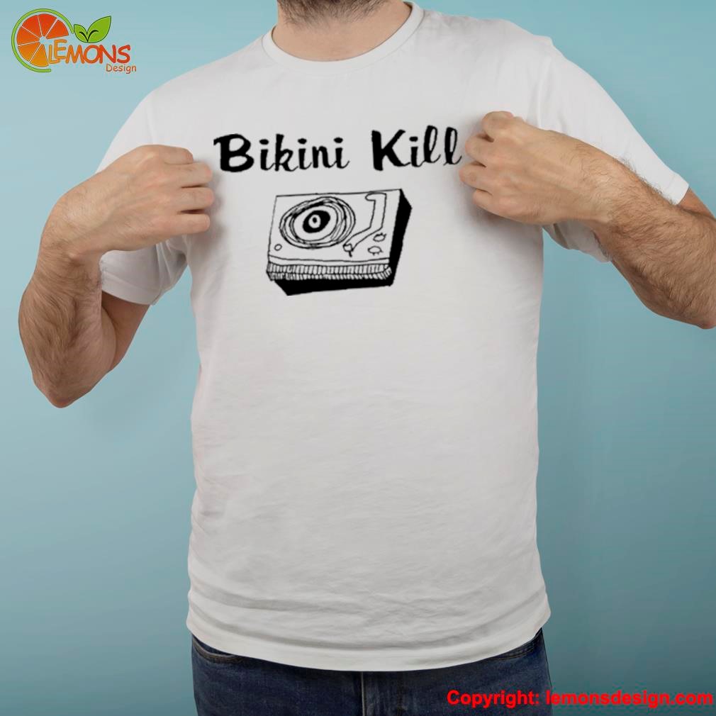 Bikini Kill Record Player Shirt