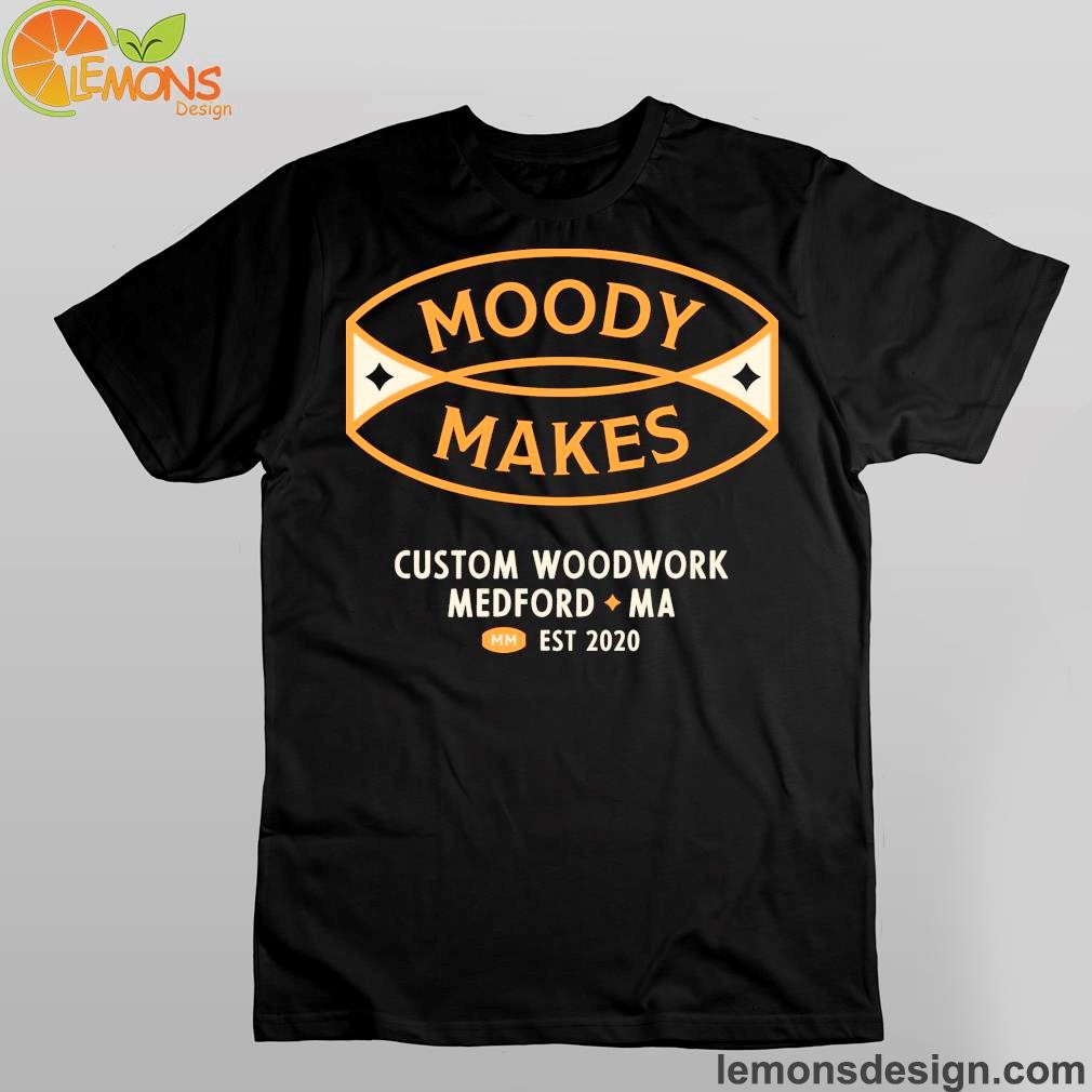 Cream Gold Logo by Moody Makes Shirt