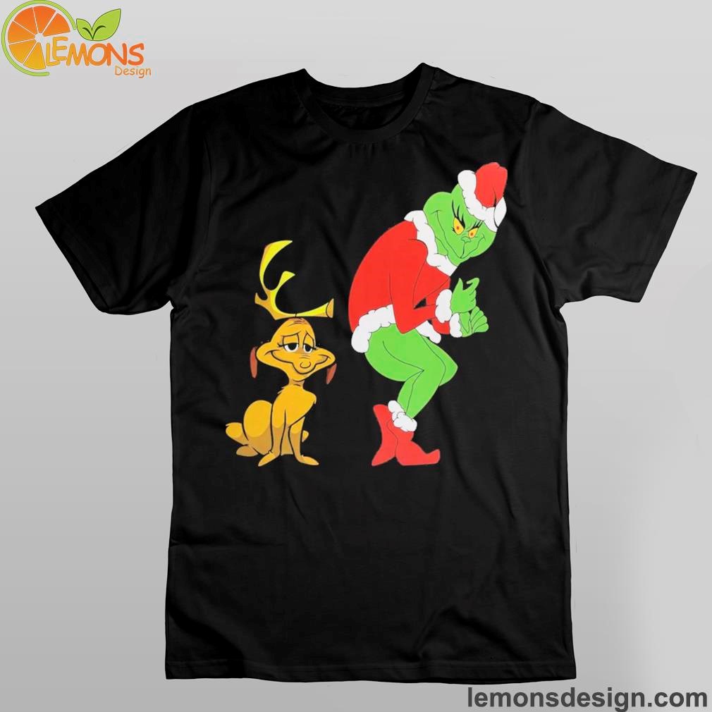 Grinch And Dog Christmas 2023 Shirt