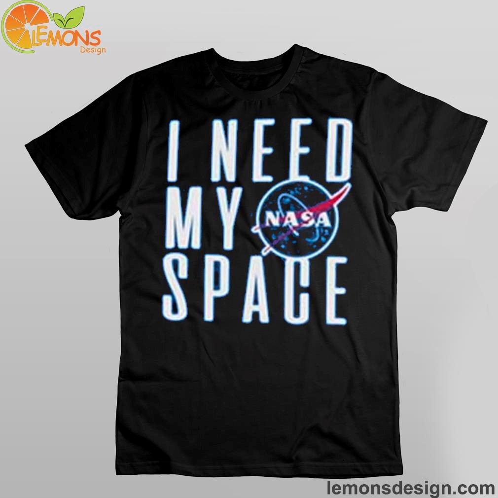 I Need My Space’ Royal Blue Shirt