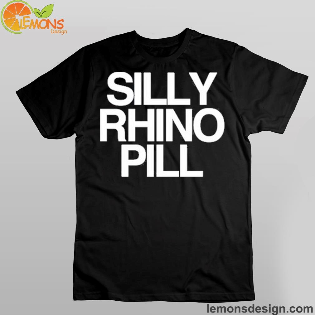 Tisakorean Silly Rhino Pill Shirt